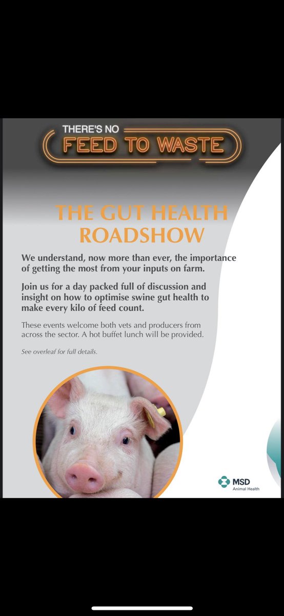 samcarm88's tweet photo. September is just around the corner, and that means that our autumn Gut Health Roadshow event is nearly here! 
Our first event is in 3 weeks time and we still have a few spaces left on both dates - to register please get in touch 😀🐷🍁 #GHR2022 #swinehealth https://t.co/0ERB11zTun