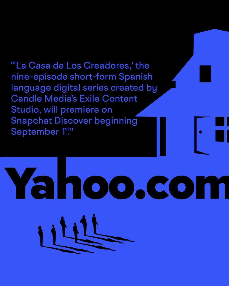 ExileContent's tweet photo. After its successful debut this Summer across #ExileContent's Facebook, Instagram, YouTube, and TikTok accounts, #LaCasaDeLosCreadores will premiere on #SnapchatDiscover on September 1st 👻📱✨
Tap the link to subscribe to the series channel! 👉 https://t.co/C8kBPO14B9 https://t.co/3F8z7IGwH4