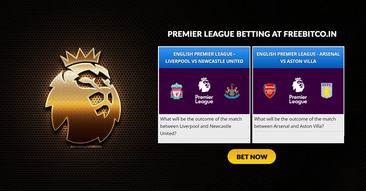 freebitco's tweet photo. Football Betting at #FreeBitcoin - Midweek Action!

Bet on a host of Premier League and Serie A matches and win $BTC if you're right!

#Bitcoin #crypto #sportsbettingpicks #PremierLeague #SerieATIM #football #cryptocurrency https://t.co/HH8QKZAcra