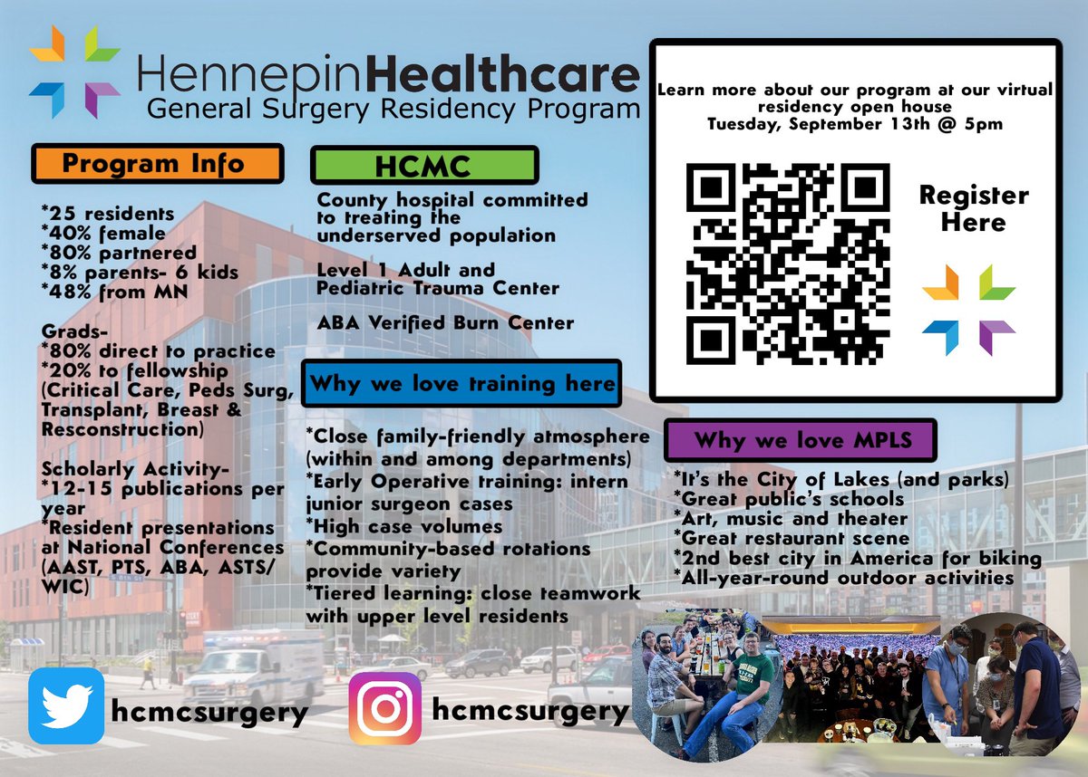 Hennepin Healthcare General Surgery Residency tweet media