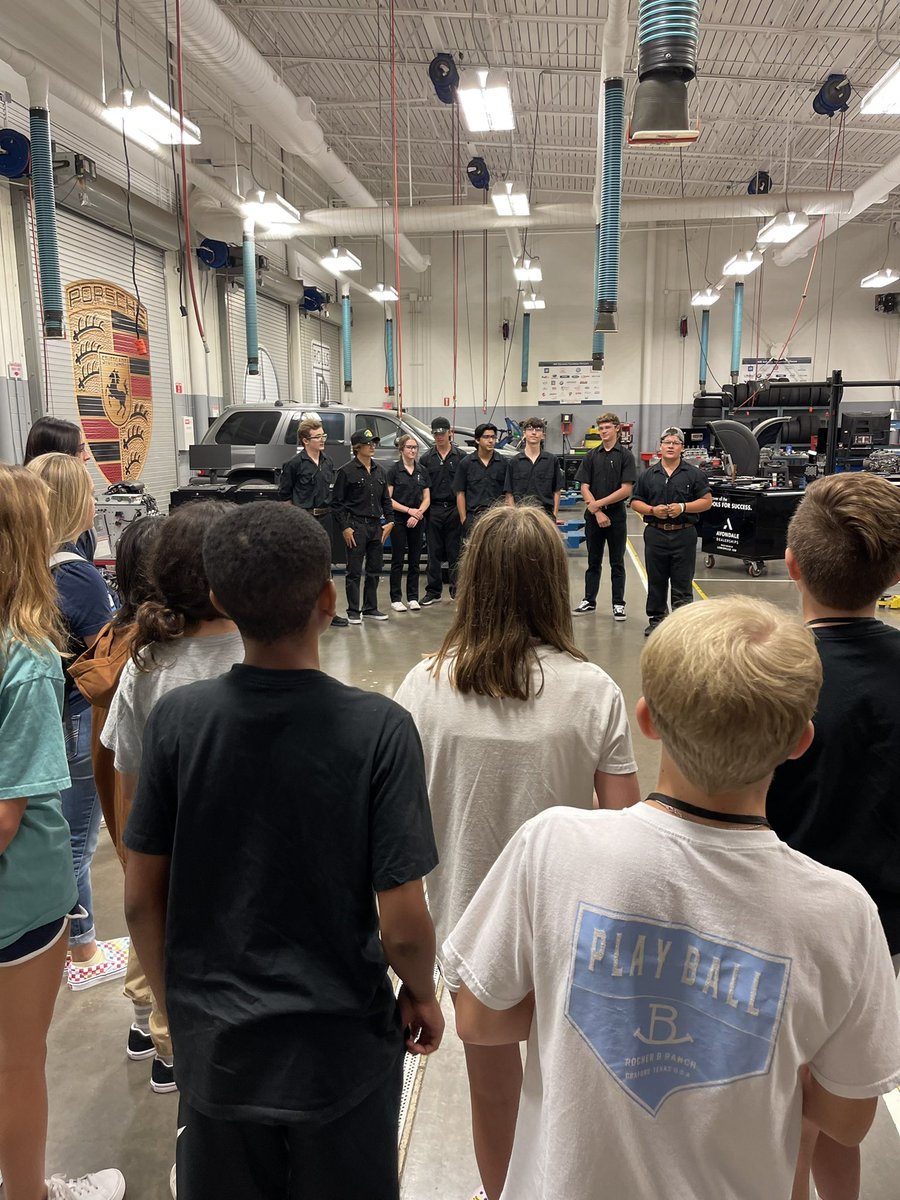 TECCeast's tweet image. Thanks @McKamyMS 7th grade for coming out today! Can’t wait to have you guys here in High School!!
#OneLISD #LISDCTE @lisdcte @LewisvilleISD