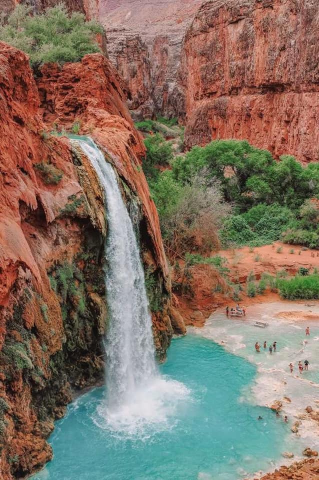 Marychen85201's tweet photo. Havasu Falls
Nestled within the Havasupai tribal lands, Havasu Falls is easily one of the best places in Arizona to visit if you love nature. You see, it has one of the most dramatic waterfalls in all of the state and is so beautiful too.
Credits:- Ronin Amelia https://t.co/pVTHcfBbFn