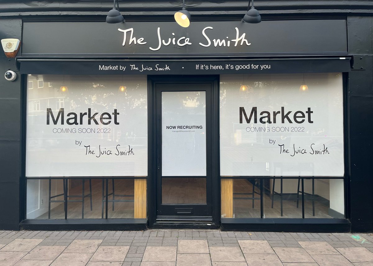 Market by The Juice Smith, opening this Autumn 🎉🎉🎉

If it’s here, it’s good for you.

🎉We are #recruiting for various roles, please email manager@thejuicesmith.com

#thejuicesmith #market #organic #clean #retailjobs #surreylife #healthyfood #health #juice #cleanse #newstore