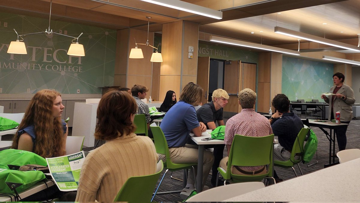 This morning we visited <a href="/IvyTechKokomo/">Ivy Tech Kokomo</a> and toured their campus. Derry Ebert and Beth Chaney discussed many of the programs and certificates offered as well as the accelerated associates degree program ASAP. This is a beautiful campus and great option to continue your education.