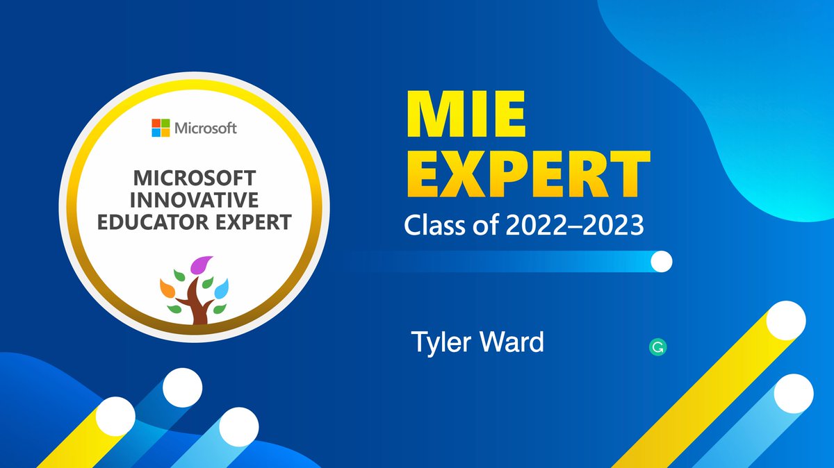 t_ward18's tweet photo. I am excited to join the #MIEExpert PLC this year! #MicrosoftEdu #EduTechND #innovateND https://t.co/SPcKJC3IFo