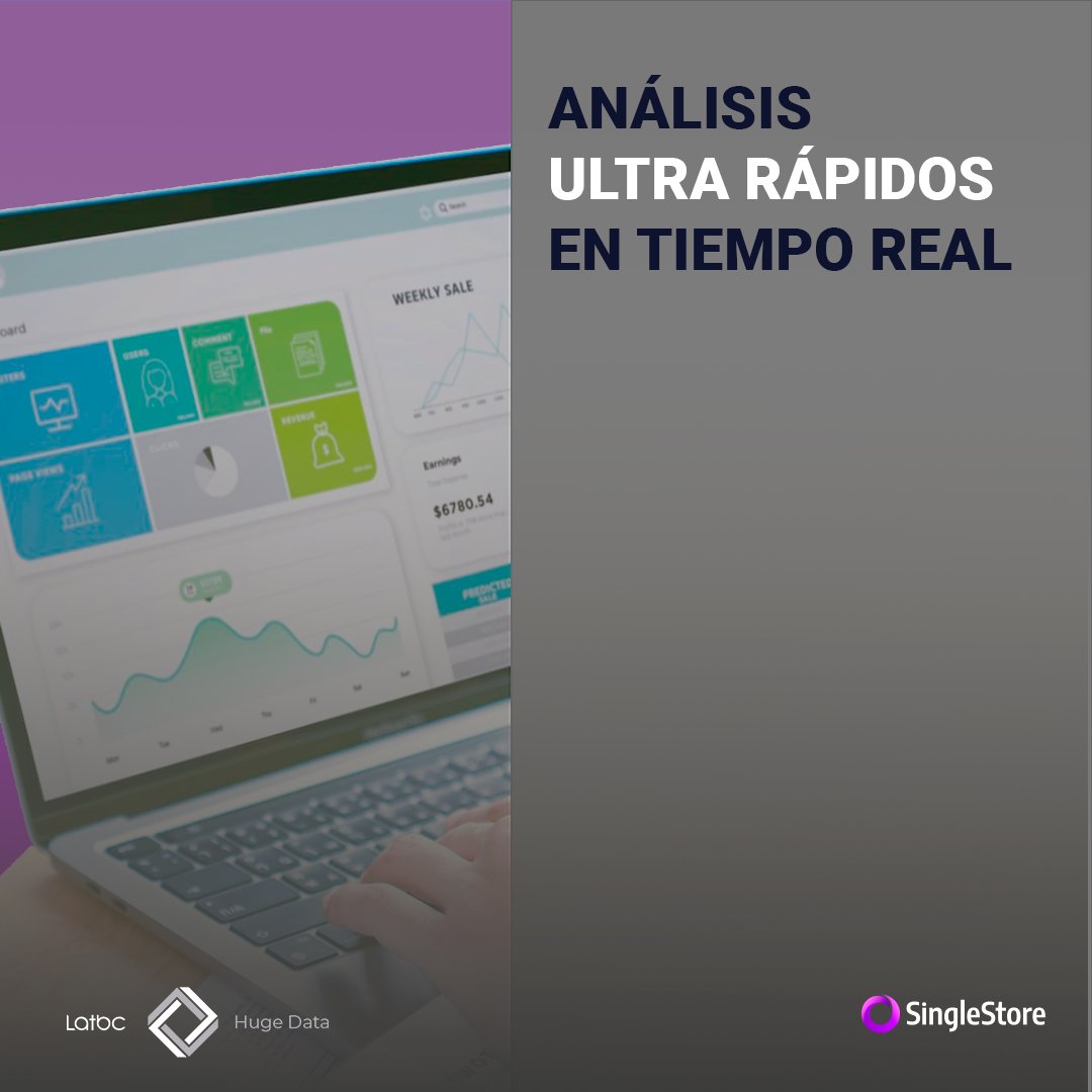 Latbc's tweet photo. Las plataformas, procesos, sistemas generan datos, desde #IoT hasta un sistema sofisticado de prevención de fraudes, y estas necesitan acceder a información en tiempo real, es así que implusamos la analítica ultrarápida en los daros, desde cualquier lugar. 

#Latbc #Enrichdata https://t.co/if9vWPoixz