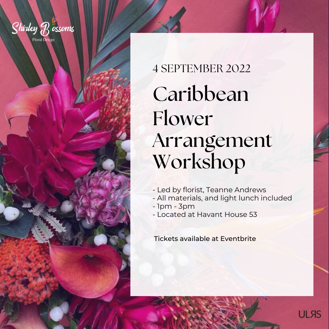 Teanne1's tweet photo. Excited to be hosting a Caribbean Flower Arranging masterclass this Sunday at this stunning location house in East London! Beautiful blooms, light lunch + vibes! Few tickets remaining: https://t.co/qiXpuXTTMy https://t.co/W3osYMu4M1