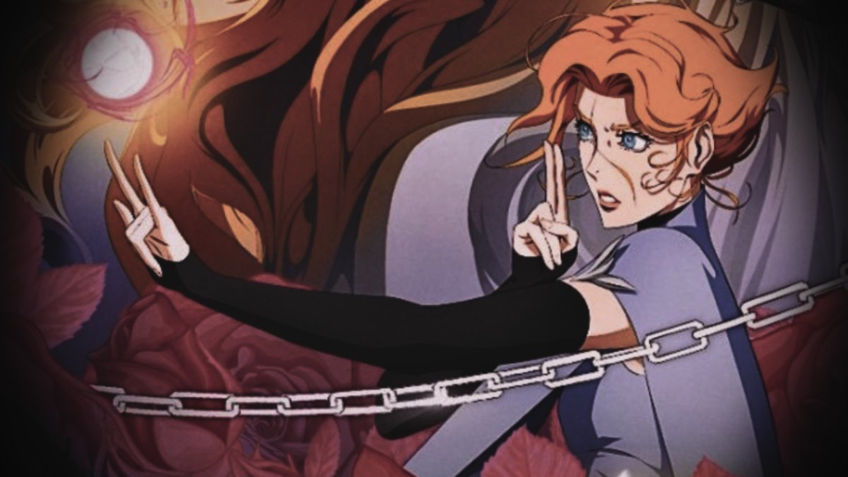 CastlevaniaOTD's tweet photo. Today's Netflix Castlevania character of the day is Sypha Belnades https://t.co/CSz2pxhHGZ