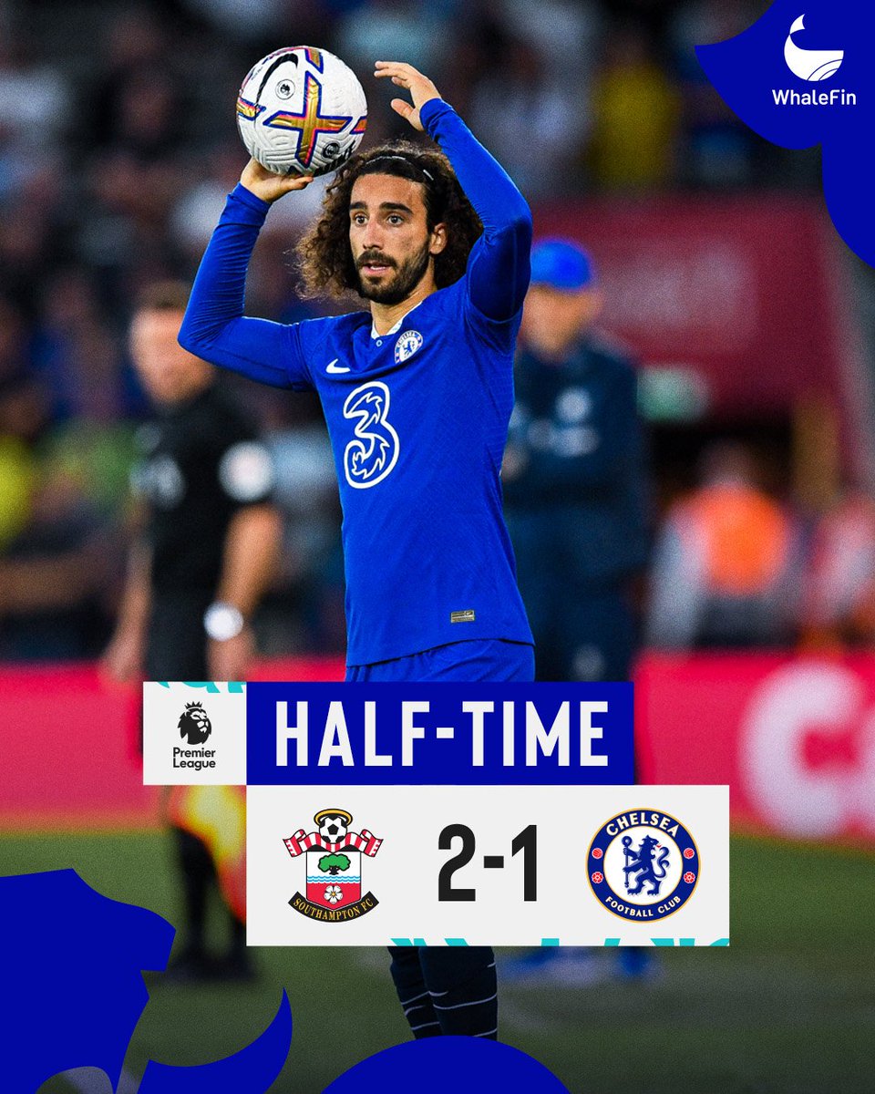 ChelseaFC's tweet photo. Behind at the break.

@WhaleFinApp | #SouChe https://t.co/vxYtpMEOA1