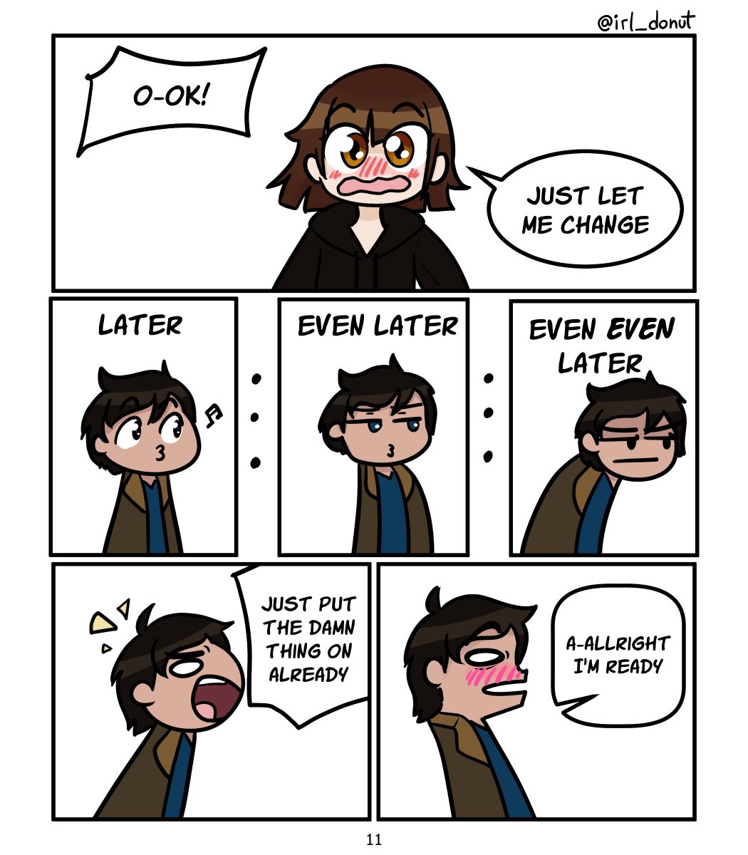 irl_donut's tweet photo. HRT the comic #04
hey things are going pretty good
read from the start https://t.co/M9B1FowMEZ https://t.co/TvpbGvMNVq