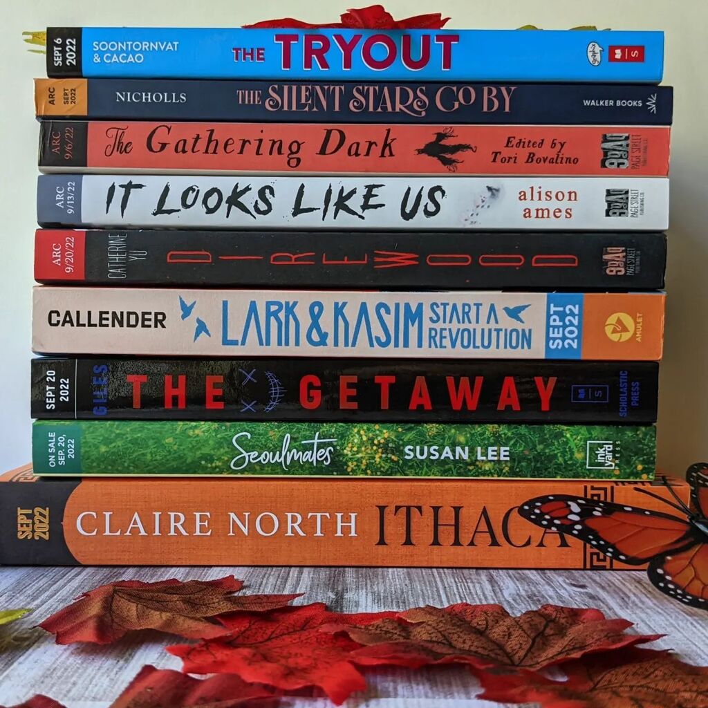 UtopiaMind's tweet photo. What book do you wanna read from September? On my YouTube channel I posted a video today of my ARC haul for September and this is a sneak preview! Thanks to the publishers for all of these copies!
#booksbooksbooks #readersofinsta #bookfan #whattoreadnex… https://t.co/gvNH7fvNki https://t.co/0WVnsPJqZ3
