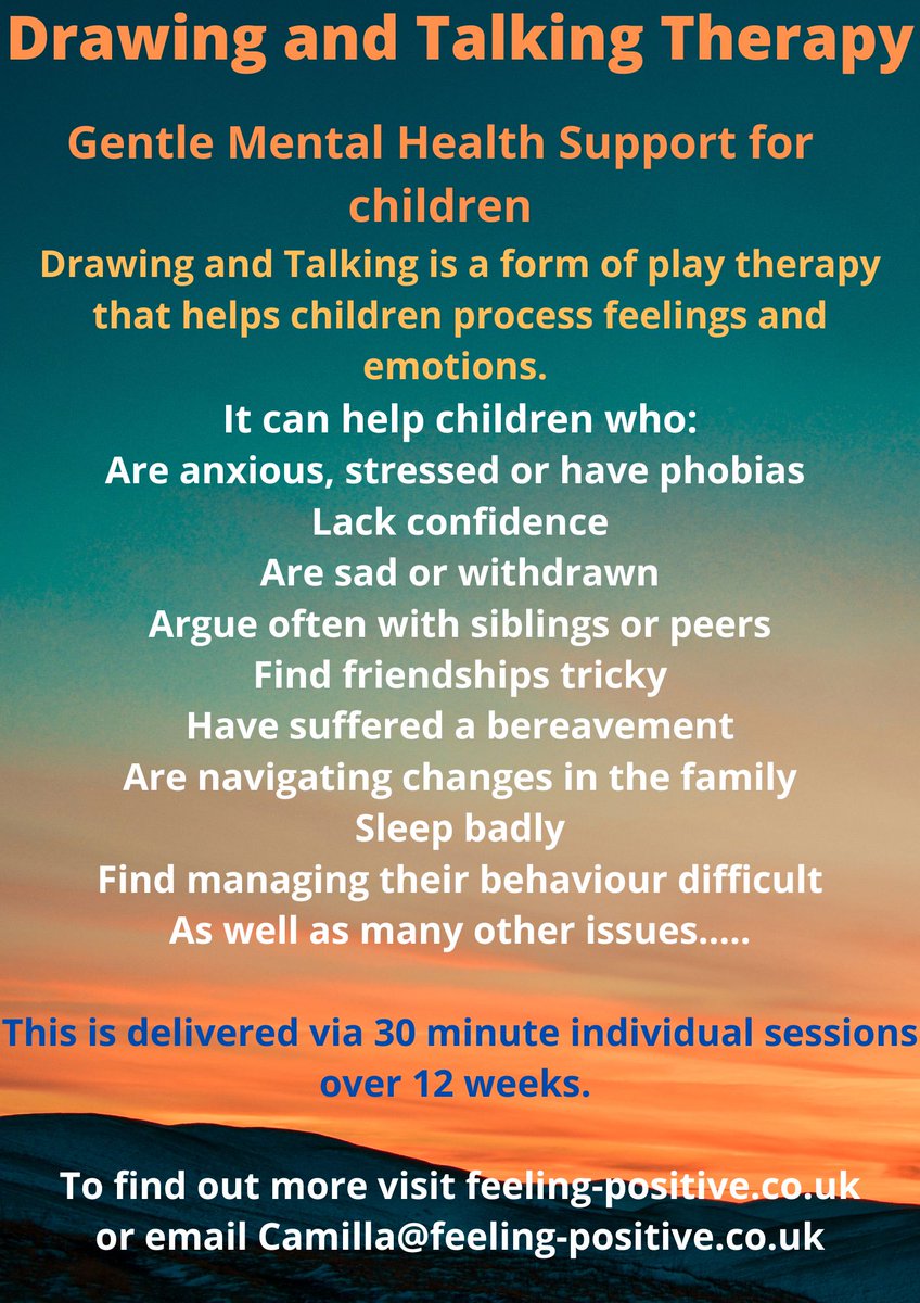 Feel__Positive's tweet photo. What is #drawingandtalking ??
Just a few spaces left for September for this one to one #gentletherapy #mentalhealthsupport https://t.co/KG06Xv0RPv