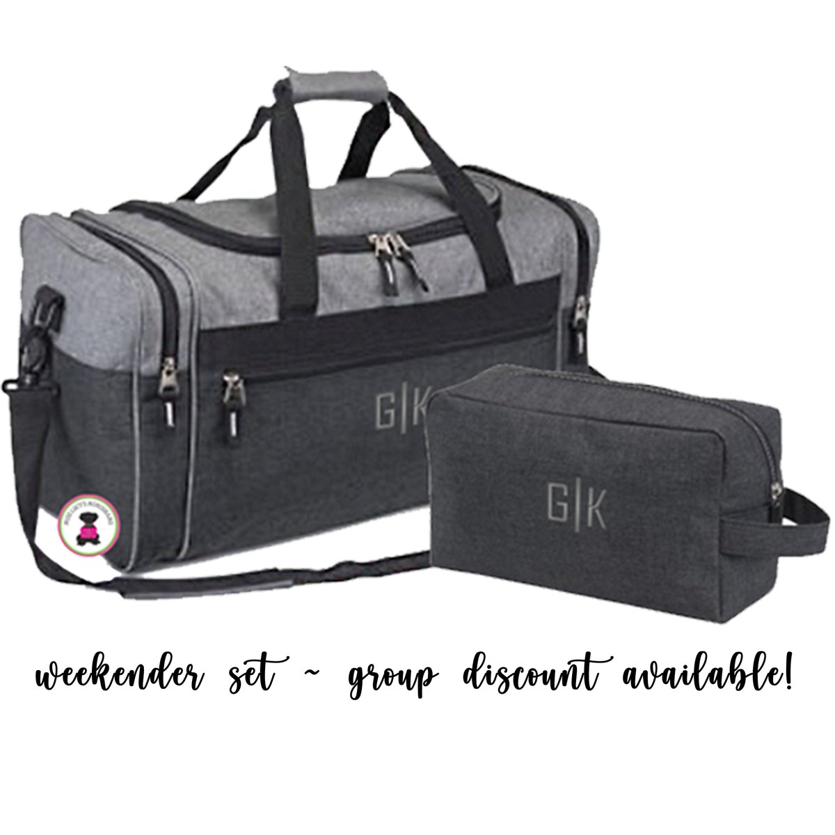 LucysMonograms's tweet photo. this set is a beauty and a customer top pick!  group discounts available...your groomsmen will love, love!  
https://t.co/PwEVEFUrGL

#travelset #letsgo #duffel #groomsmengift #wedding #wedding party #gradgift #mentravel https://t.co/dleYDzs7kM