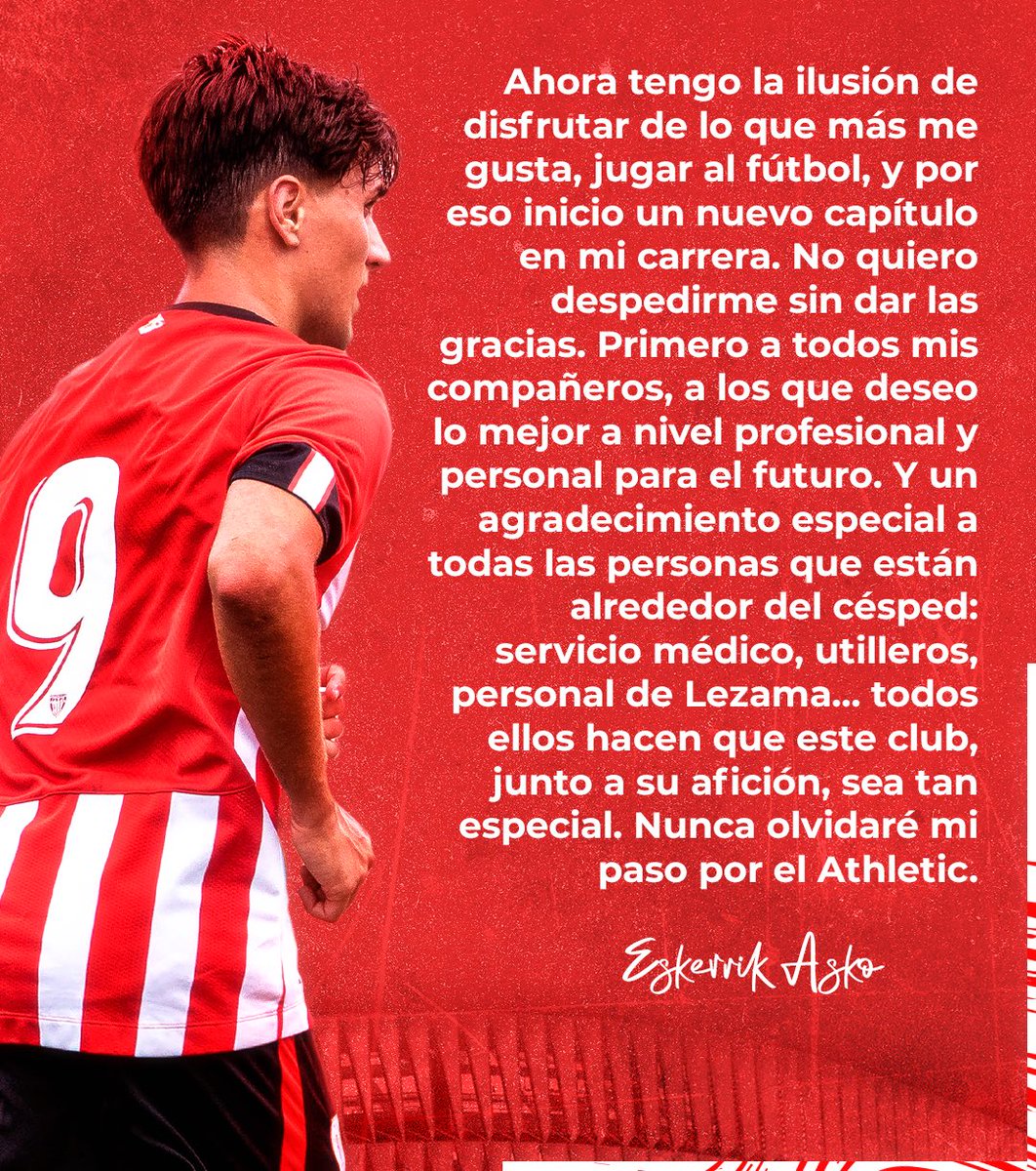Eskerrik asko 🔴⚪️🔴 #AthleticClub