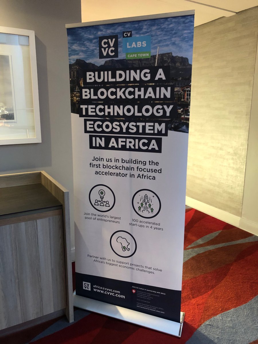 FrictionlessX's tweet photo. Our CEO @milan_jandik represented @FrictionlessEX @sea_token and the #TokenAlliance at an excellent blockchain conference this morning held by @CV_Labs.  

Shout out to CV Labs Africa and CV VC for having us! 

#CryptoNews #crypto #Blockchain https://t.co/DnOVzLTgRl