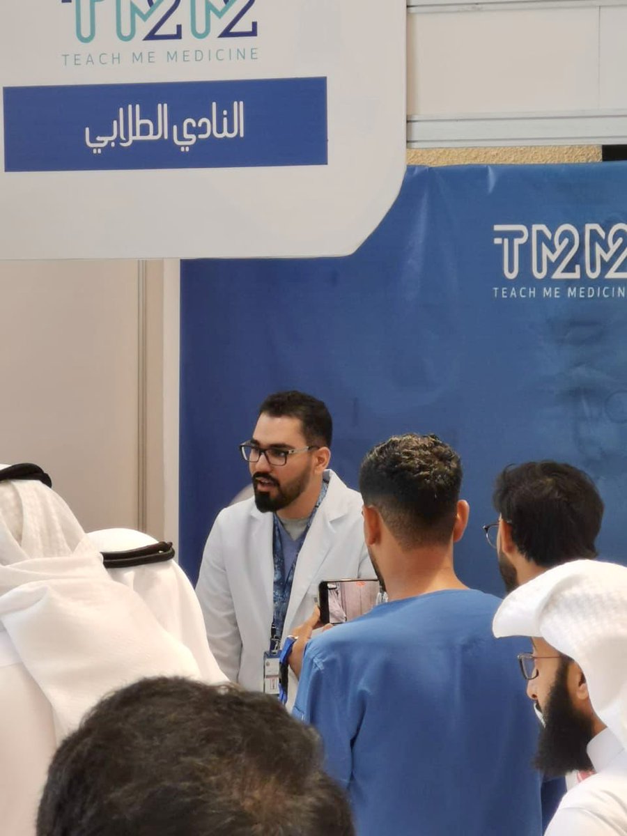 SCKAUH's tweet photo. جانب من مشاركة النادي الطلابي في #TMM22 
نبارك ل #MED22 انضمامهم لعائلة كلية الطب. 
نتمنى لهم مسيرة دراسية جميلة و مشوقة و مليئة بالانجازات و النجاح 🤍 https://t.co/uwxl50Gylp