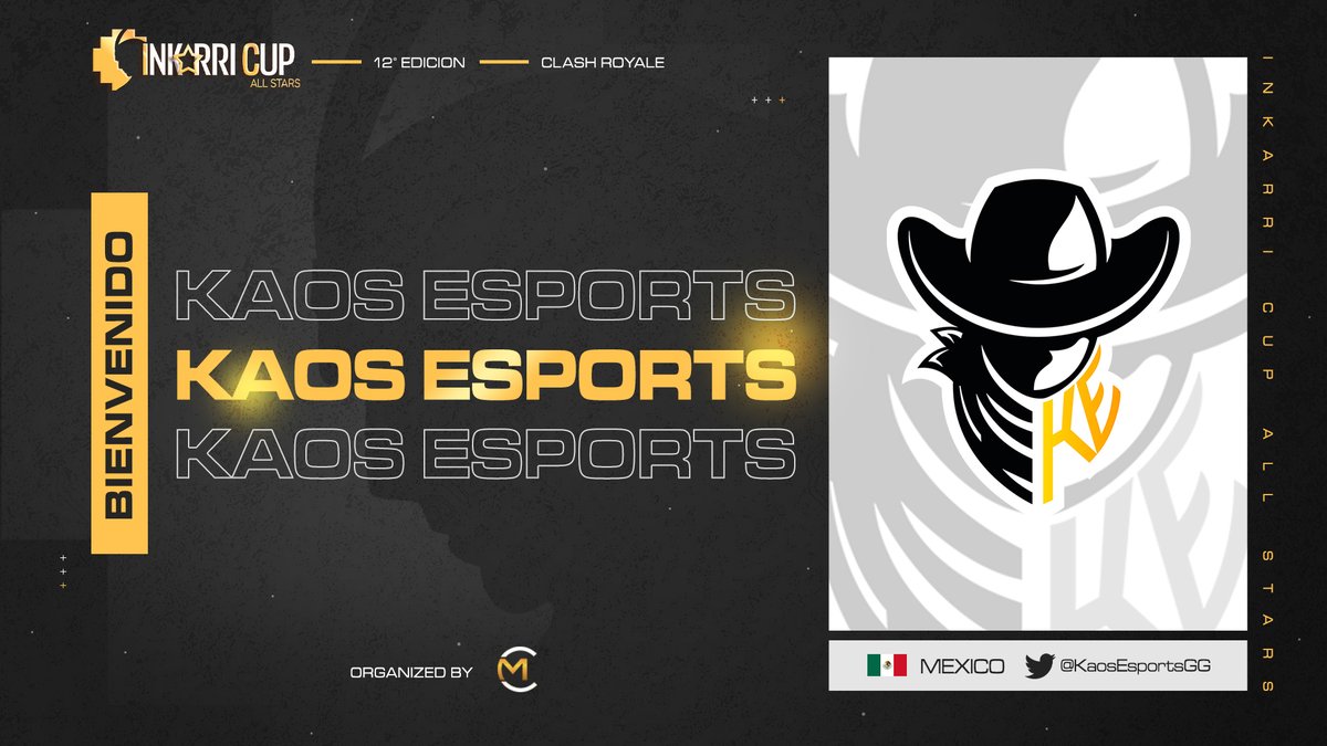 #CR | Presentación✨ | América 🌎 | 27/48 🔥

🇲🇽 | @KaosEsportsGG

✨ Vienen dando la hora en las competiciones actuales, buscarán estar en lo más alto en esta Edición 🔥