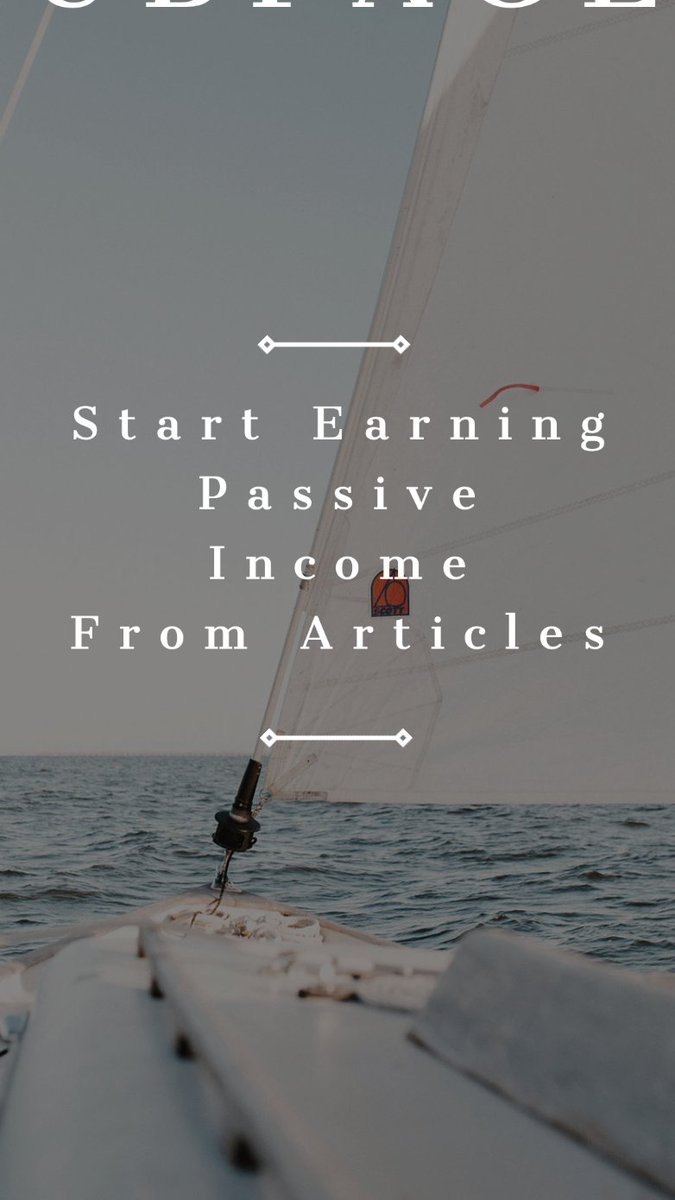 For 14 years, starting when we lived aboard a sailboat, we've been earning passive income from articles that we've written. Here's how to start your own passive income journey today! bit.ly/3Rkl7el