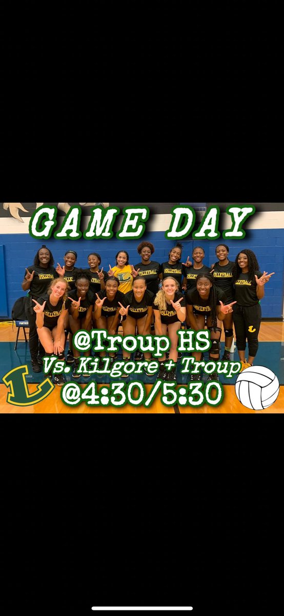ladylobovb's tweet photo. GAME DAY IN TROUP COME LOUD AND PROUD!!
#volleyball #gameday #longviewhs #lobos #wedembos https://t.co/96pBkYkQlS
