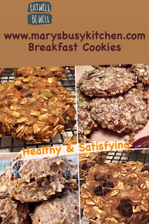 BREAKFAST COOKIES Worth making...Worth eating! Allergy-friendly and plant-based.marysbusykitchen.com/#marysbusykitc…