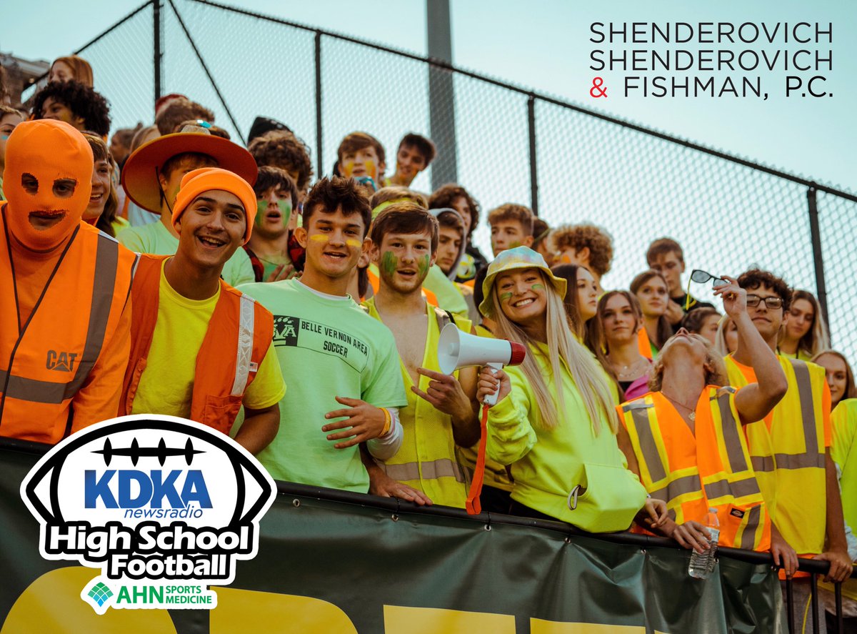 KDKARadio's tweet photo. Two of the best student sections in the #WPIAL will go head-to-head on Friday night‼️

Which fanbase will take this week’s #StudentSectionShowdown?!📣

Presented by @98TwinsLaw

#KDKAFridayNightLights 

@BVA_GangGreen @MustangMadness0 https://t.co/7QF1Cr5SS6