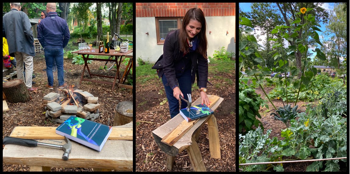 Almost a year after my 'real' nailing, I finally nailed my thesis at the <a href="/CEMUSUPPSALA/">CEMUS</a> research forum! Of course, in true CEMUS-style outside, by a fire, in a community garden &lt;3  

Lovely to hang out with <a href="/IsakStoddard/">Isak Stoddard</a>, @AWRaffoul, <a href="/BonVLogburg/">DanЇel Mossberg</a> and many more.