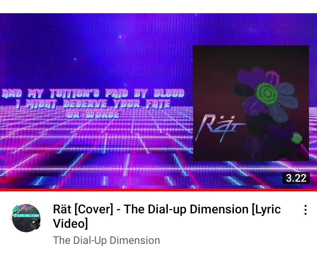 dialupdimension's tweet photo. Have you checked out the lyric video for our new release yet??
Link: https://t.co/usfvnHDrb5
■
■
#thedialupdimension #dialupdimension #synthwave #vaporwave #retrowave #synthwaveband #synthwavecover #rät #penelopescott #facelessartist #spotify #spotifyartist https://t.co/ggeXaX1YaJ