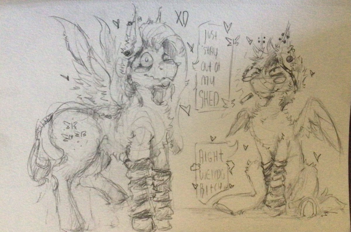 leadhanded's tweet photo. the sketches look better tbh ._.
#mlp #mlpart #mlpfanart #mylittlepony #mlpredraw #traditionalart #traditionalartist #artistsontwitter #artontwitter #arttwitter #anthro #anthroart #furry #furryart #furryartist #furryartistsontwitter https://t.co/NrBf8O8xMw