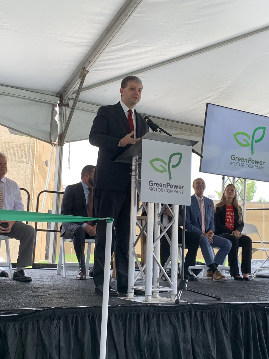 Speaker Roger Hanshaw (@speakerhanshaw) on Twitter photo I was delighted to stand up and help formally welcome ā¦<a href="/GreenPowerBus/">GreenPower Motor Company</a>ā© as they cut the ribbon today on their new manufacturing facility in South Charleston. Weāve been so proud to show the rest of the world how West Virginia is the easy choice for every variety of business. I was delighted to stand up and help formally welcome ā¦<a href="/GreenPowerBus/">GreenPower Motor Company</a>ā© as they cut the ribbon today on their new manufacturing facility in South Charleston. Weāve been so proud to show the rest of the world how West Virginia is the easy choice for every variety of business.