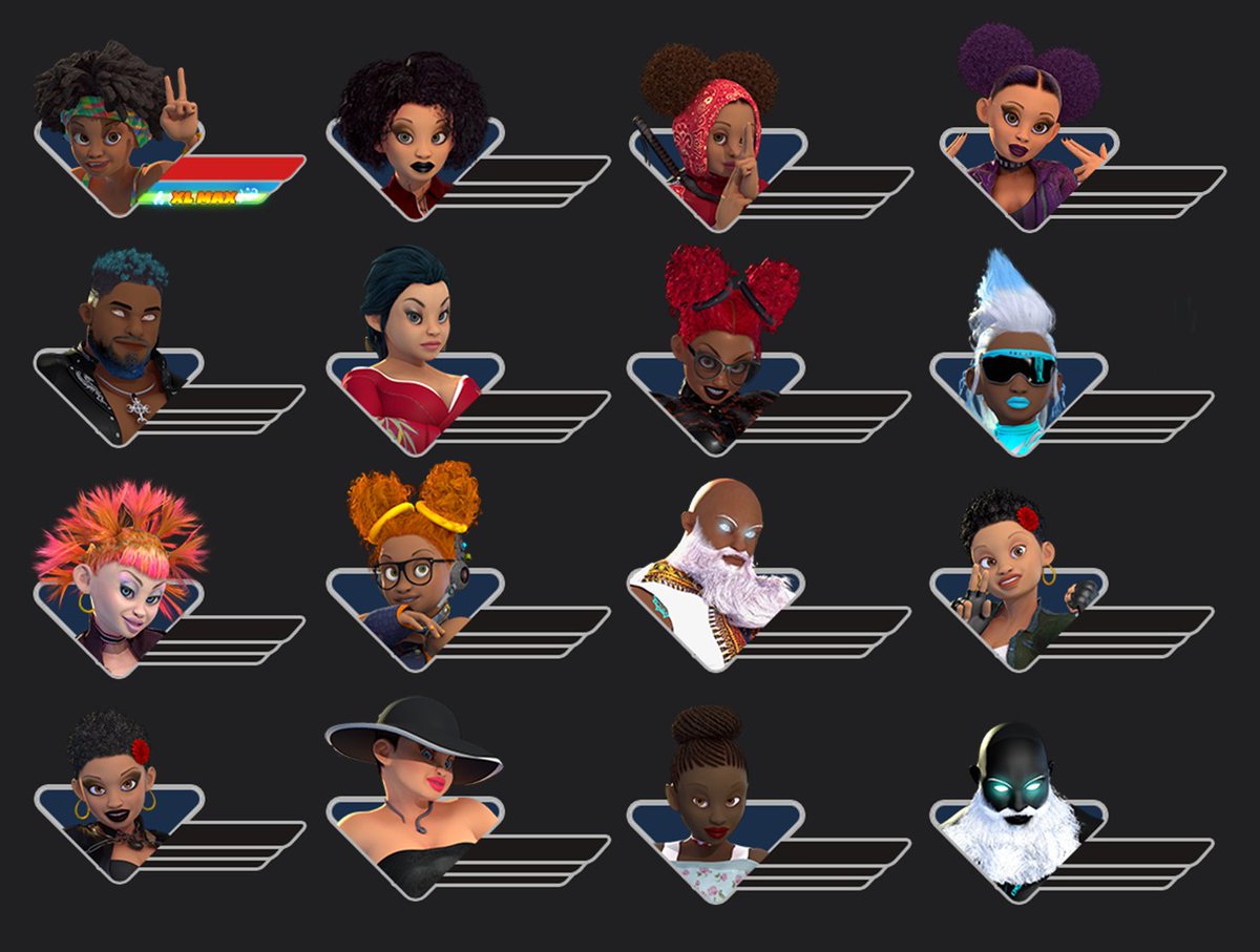 TeamRushGame's tweet photo. All Status Bar avatars are not done yet. But these are some. #getindiegaming #yoyogames #madewithgamemaker #digitalart #gamemakerstudio2 #combos #scifi #cyberpunk #voiceover #indiegame #gamevoiceover #vogame #gamevoiceactor https://t.co/veRTZF6QwI