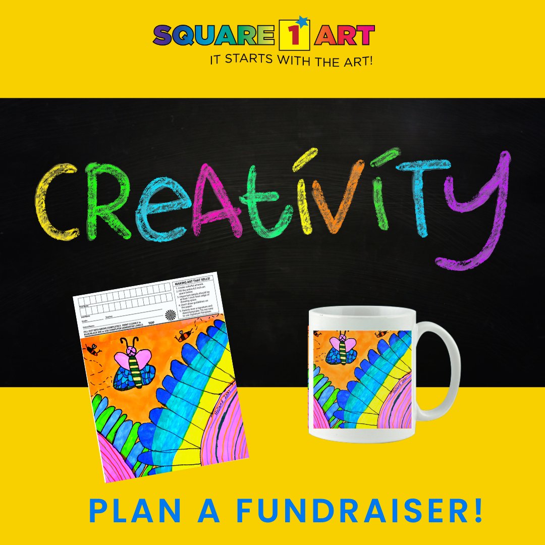 Plan your #schoolfundraiser now and we will ship out your free toolbox with free art paper! square1art.com/plan-a-fundrai… #pto #pta #artteachers