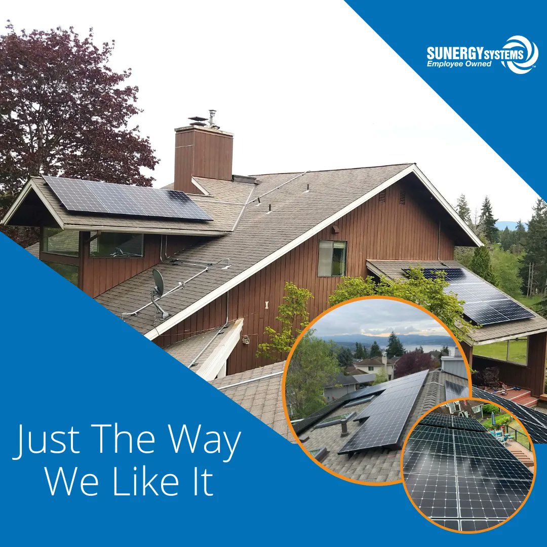 SunergySystems's tweet photo. Durable, efficient and sleek, just the way we like it. Bring value to your home and your pocket with Sunergy Systems  🏠 #cleanenergy
#solarpowered
#sustainableenergy https://t.co/NEVgF1snXY