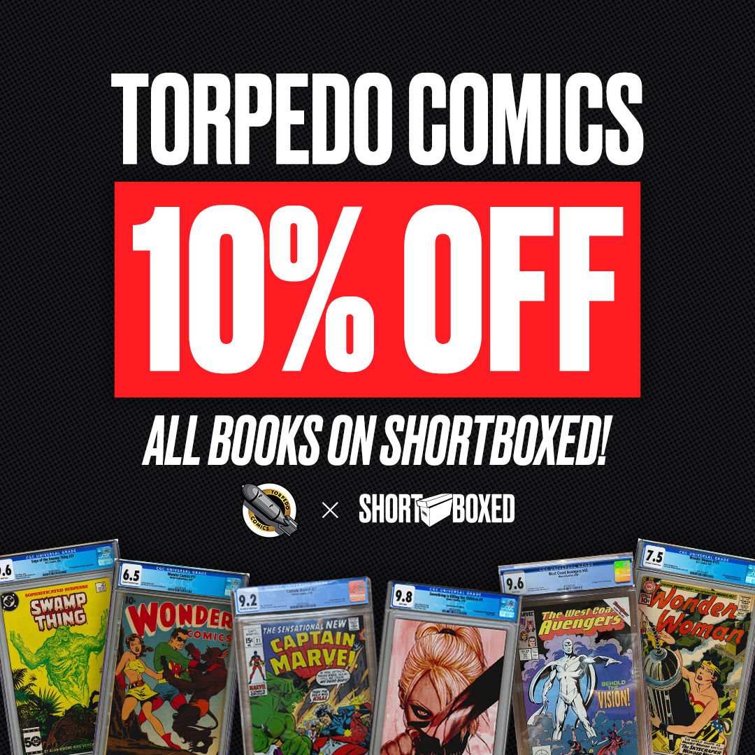 Looks like we got some new heroes in town... @TorpedoComicsLV is taking 10% off all books on Shortboxed! Check out their store here: shortboxed.com/torpedocomics