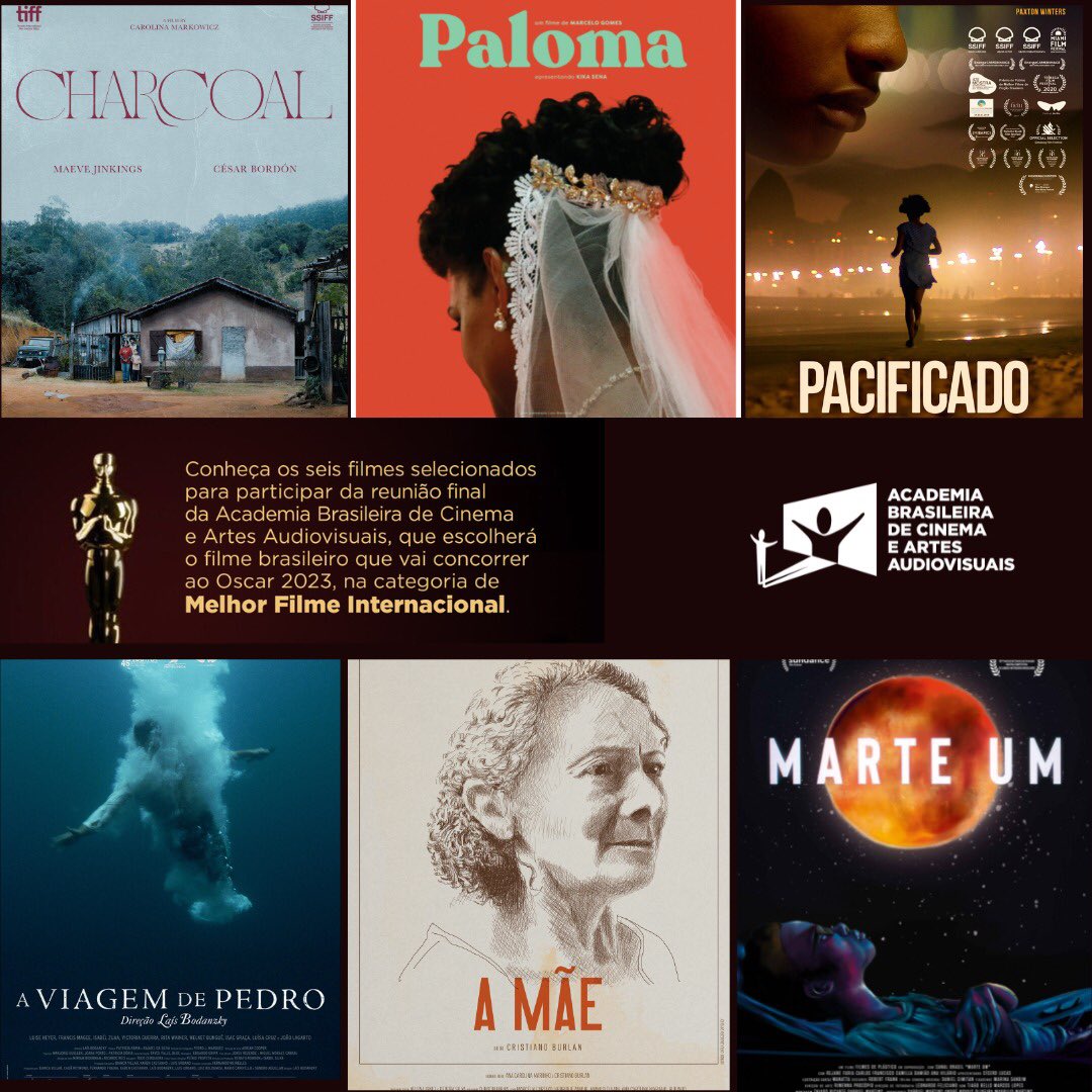 Um desses filmes será o indicado do Brasil ao Oscar 2023
#Oscars2023 #bestinternationalfeaturefilm
#melhorfilmeinternaciona
#cinemabrasileiro