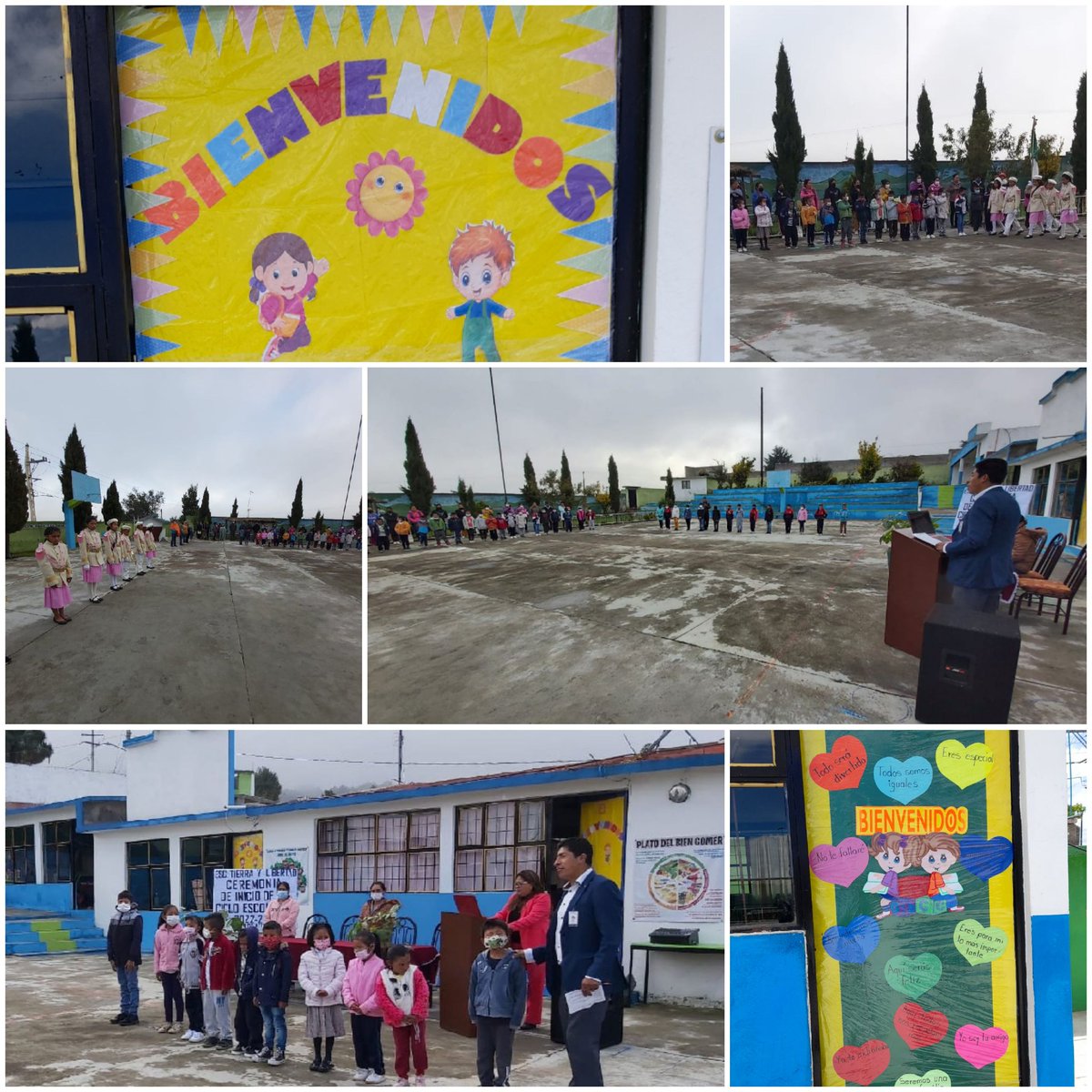 12P287's tweet photo. Recibimos con mucho entusiasmo a los alumnos que serán los protagonistas en esta nueva aventura.
Bienvenidos alumnos, padres de familia y maestros al ciclo escolar 2022-2023.
Esc. Prim. Tierra y Libertad 15EPR2977R
@ZonP287
@alfredodelmazo
@geramonro05
@TinocoGRogelio https://t.co/5nrgOcnChu