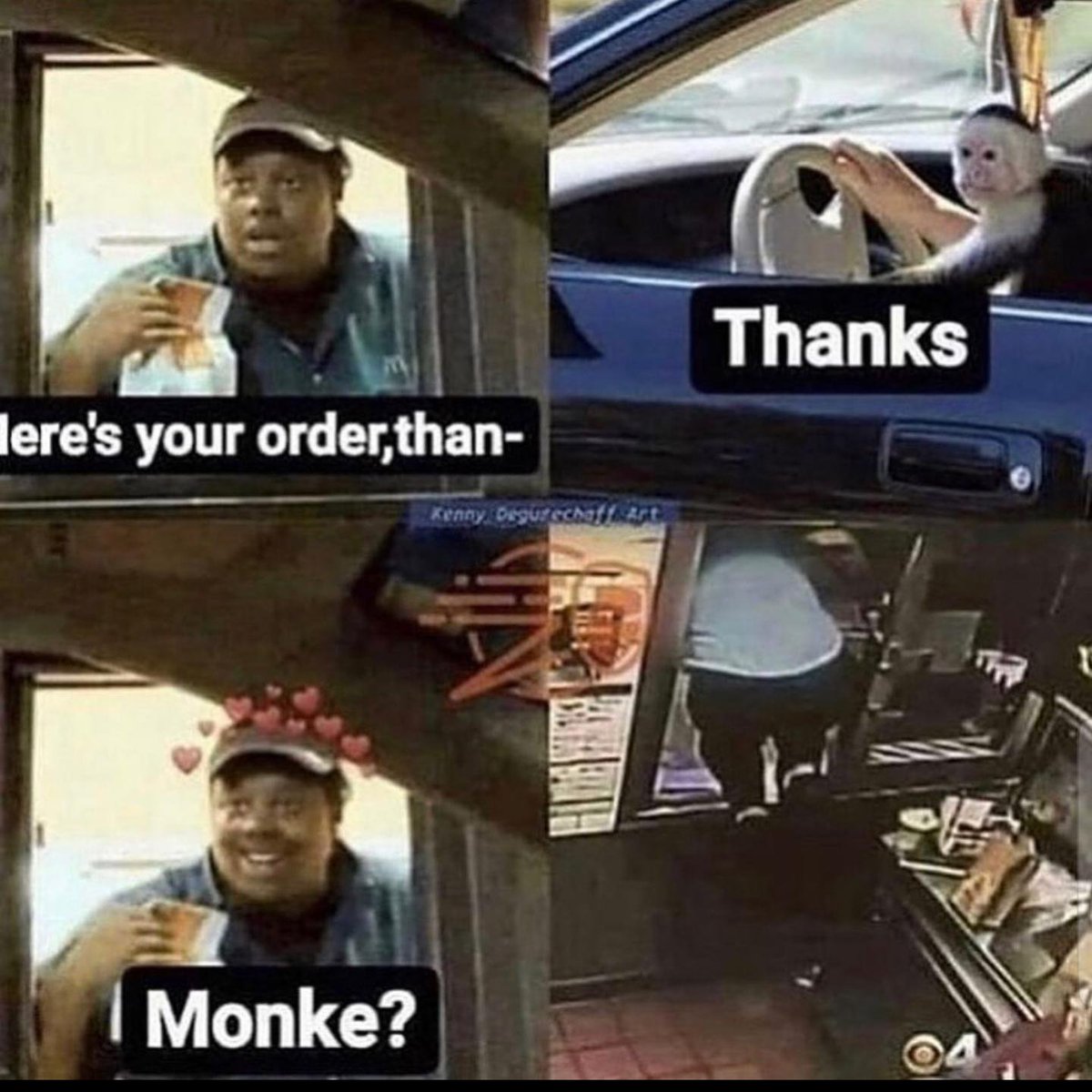 DailyMonkeyApe's tweet photo. Got my food from monke today, he gave me banana https://t.co/ek08N5FNjM