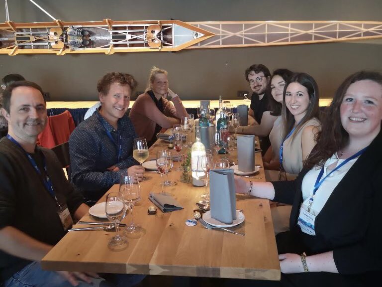 IPN_Kiel's tweet photo. No conference in #Kiel should end without enjoying great food and a fantastic view of the Baltic Sea 🌊 The #EARLISIG2 2022 conference dinner at the boathouse is taking place directly at the "Kieler Förde". Some impressions of another great evening of socializing ⬇️
#earlisig https://t.co/9mC9aG8MAZ