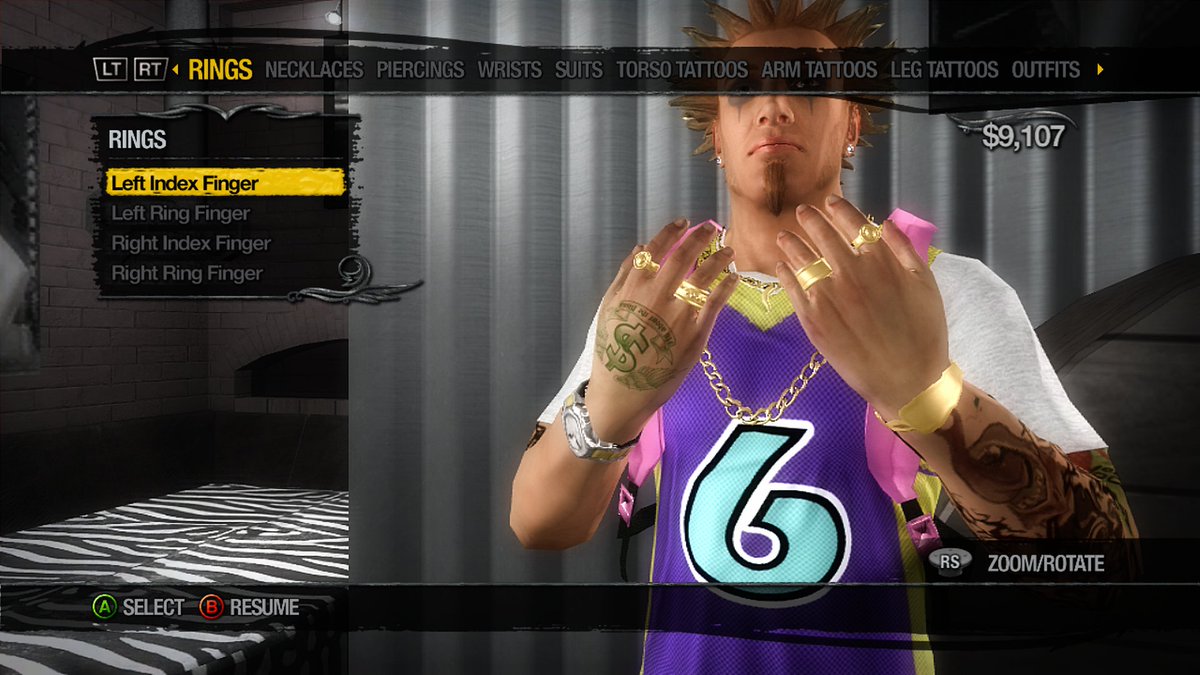 jessilluminati1's tweet photo. bling bling how do u like ,my character?? @saintsrow @xbox #gangster #redloftcrib #bling #thuglife #SaintsRow2 #XboxShare https://t.co/HPIavBkOMR