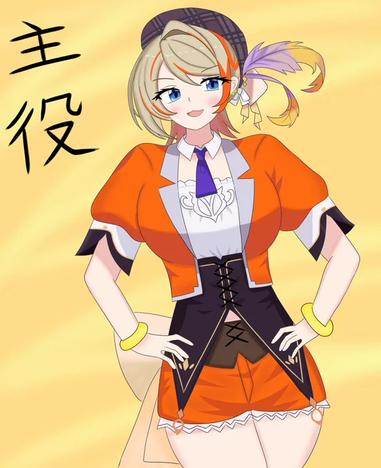 #今月描いた絵を晒そう↓に続く 