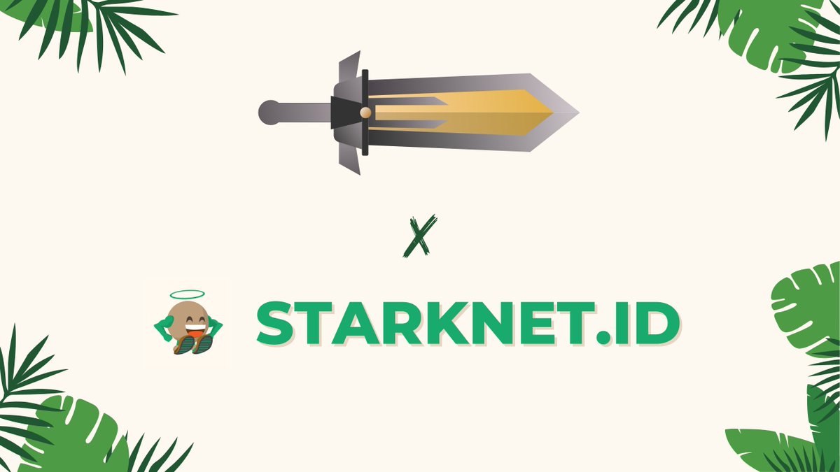 AgeOfEykar's tweet photo. Announcing a new strategic partnership with @Starknet_id.

Eykar will use @Starknet_id identity and naming services on #StarkNet

Our first steps on Eykar Quests were great, the following will be even better 😉 https://t.co/lASfjqRvAX