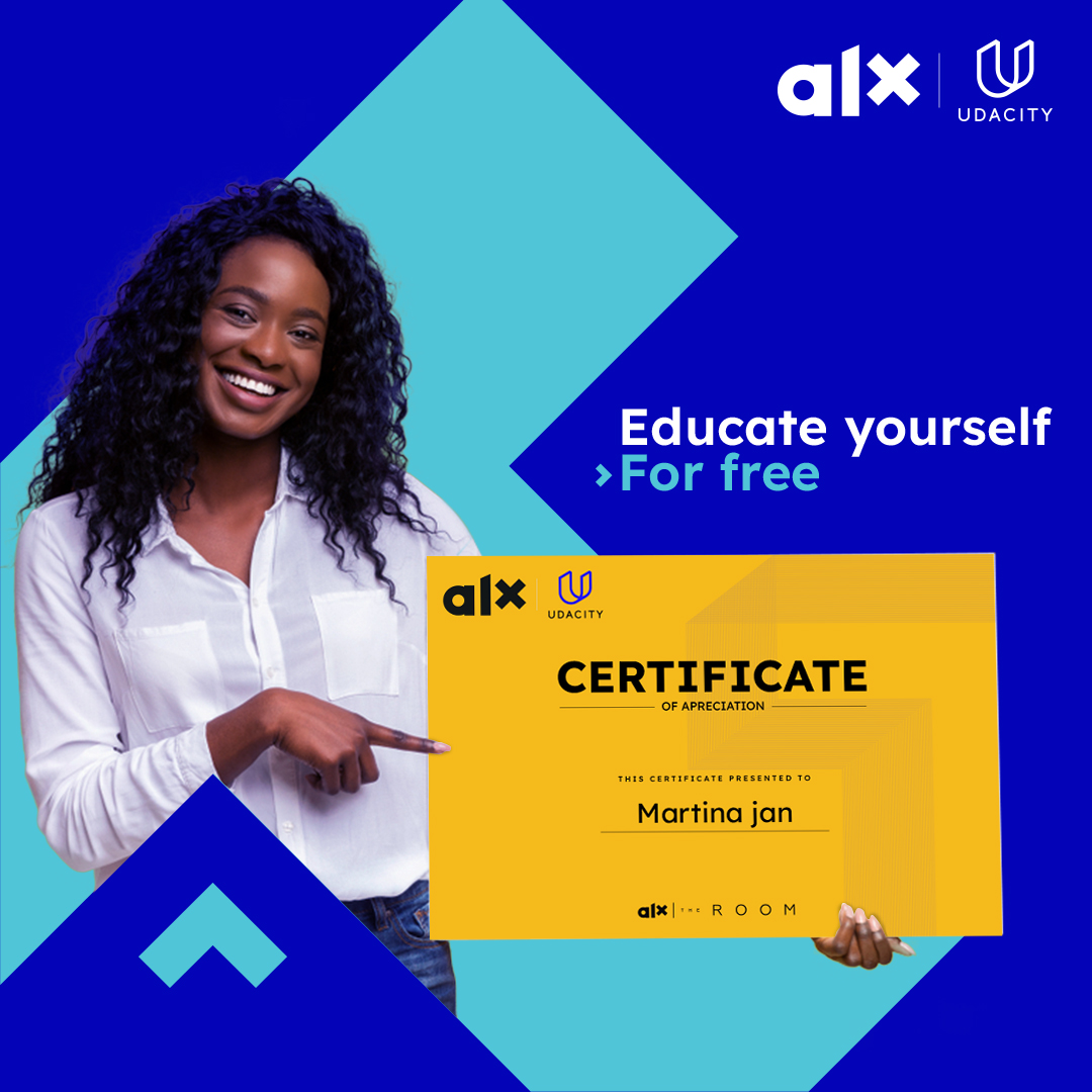 ALXT_Program's tweet image. Scale up at no cost to you. ALX is offering thousands of scholarships for Africans in some tech disciplines. Get an edge in this modern world with world class tech know-how, powered by Udacity. Get started by registering today: alx-t.com
#alxafrica #skillupstandout