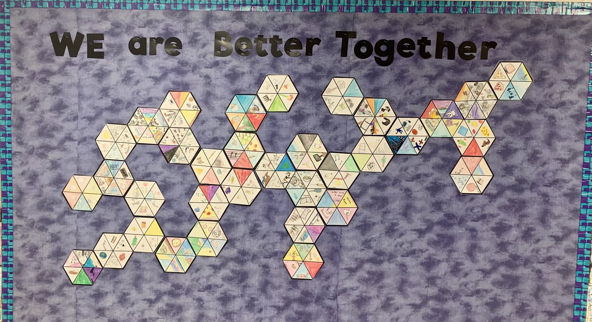 Julia Scalzo (@juliascalz96) on Twitter photo McCarty Thinkers use Hexagonal Thinking for relationship building. WE know <a href="/mustangpride204/">McCarty Elementary</a> that WE are Better Together! McCarty Thinkers use Hexagonal Thinking for relationship building. WE know <a href="/mustangpride204/">McCarty Elementary</a> that WE are Better Together!