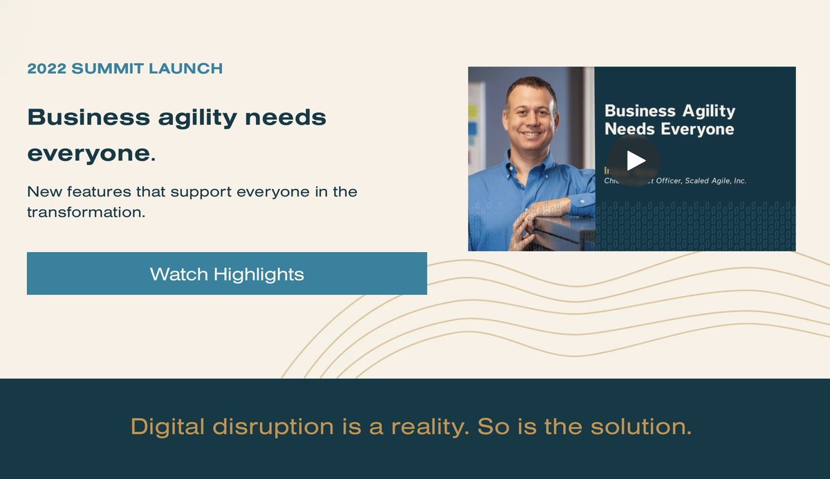 ScaledAgile's tweet photo. Couldn’t make it to #SAFeSummit last week? We’ve gathered key videos and resources to help you catch up on what’s new. Explore updates like new training series, course translations, and tools for expanding SAFe beyond IT. 

Watch the Highlights —> https://t.co/XObIDiVpLg https://t.co/kb50OXMSso