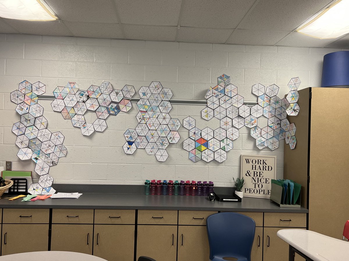 TrailblazersMMS's tweet photo. Ss made connections with each other by participating in a hexagonal thinking activity in ELA with Mrs. Chuckalovcak. #masdpride https://t.co/ZS3096mABQ