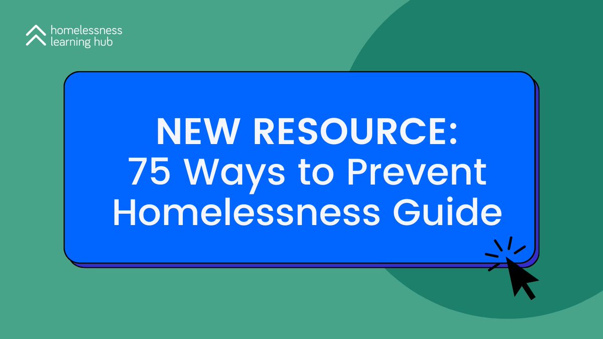 Homelessness Learning Hub tweet media