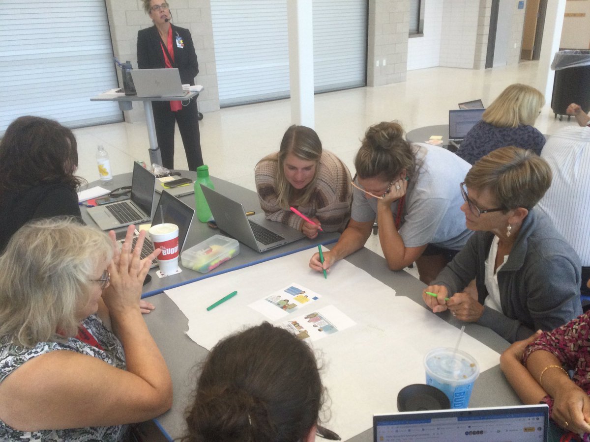 paehling's tweet photo. The awesome Bishop staff digging into the difference between belonging and fitting in.
#bishoprps https://t.co/1n8LxQz3z2