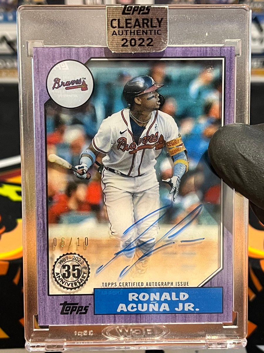 BreaksofGod's tweet photo. Our latest baseball roundup from Sunday's @Topps Clearly Authentic case break! ⚾️

We've got: 2x @BwittJr (88/99, 2/5), @ronaldacunajr24 (6/10), @Tyler_Step22 Generation Now, a SURPRISE @JRODshow44 Redemption
 (/99) and more!!😱🔥 

ONLY FIRE with BoG!🔥🔥

#PulledByBoG #TheHobby https://t.co/nntE1EVXSm