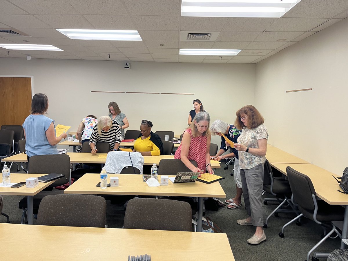 Great day working with ⁦<a href="/UMDCollegeofEd/">UMD College of Education</a>⁩ Elementary University Supervisors as we plan for best ways to support our student interns this year. #ProudEdTerp