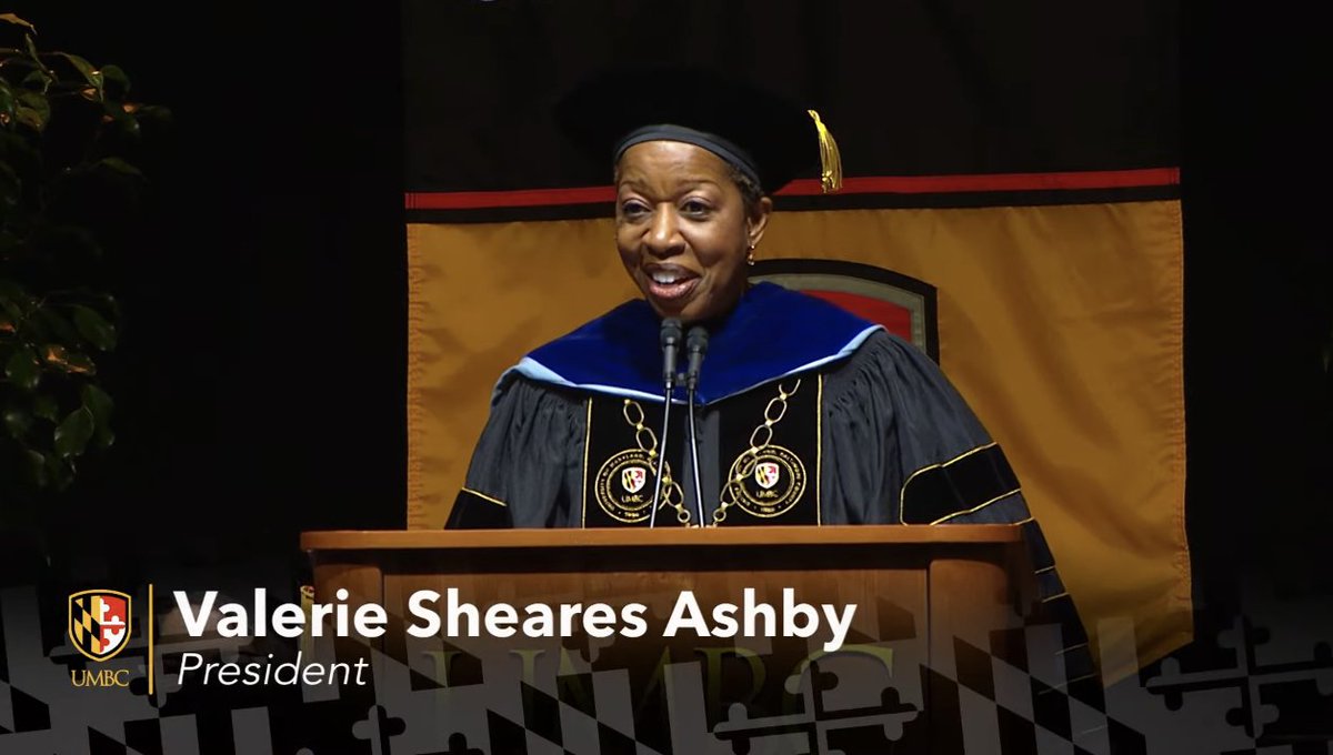 UMBC's tweet photo. “This is a time when you begin to define what you love, what really matters to you, who you want to be in this world, and what difference you want to make in the lives of others.” - #UMBCpresident Valerie Sheares Ashby. #UMBCwelcome https://t.co/cKuyp7ZlCj