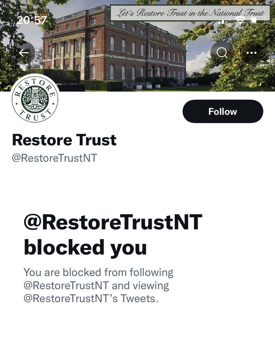This is so funny by Restore Trust. Who in their right mind would block a Twitter account about scones? Are scones woke? Anyway - I’ve never been blocked before so what happens now? Do I get a badge?